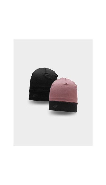 Gorro 4F Rosa Reversible