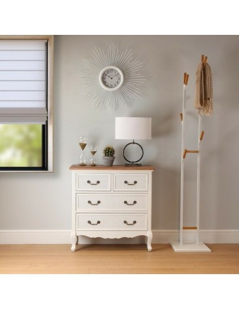 Reloj de Pared Versa VS-20460113 Metal Madera MDF 68 x 6,5 x 68 cm