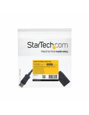 Adaptateur DisplayPort vers HDMI Startech DP2HDMI              Noir 2