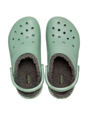 Sabots Crocs Classic Lined Clog Bleu 2