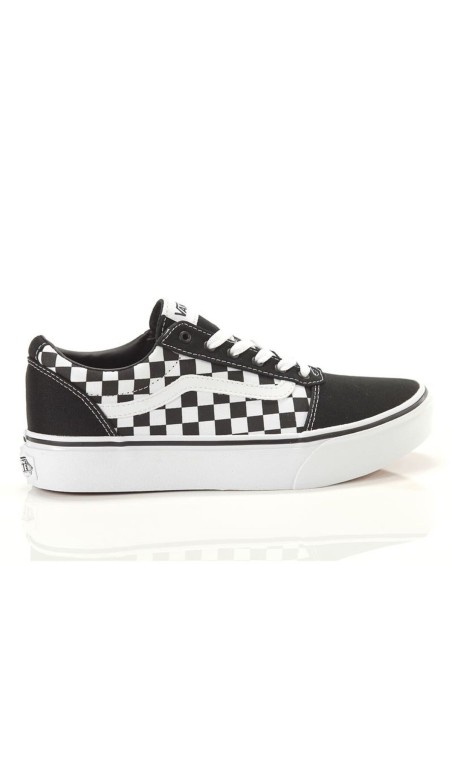 Chaussures casual enfant Vans Ward Platform Noir