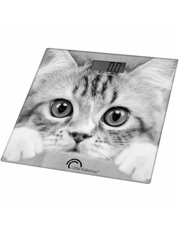 Digitale Personenwaage Little Balance The Cat Grau 180 kg