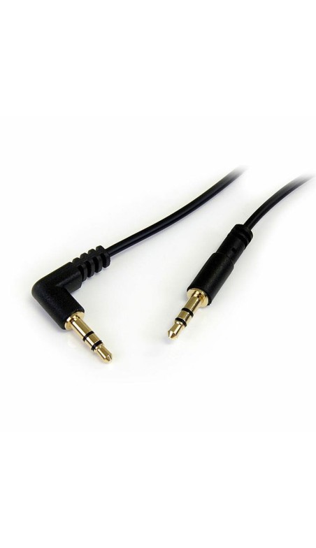 Câble Audio Jack (3,5 mm) Startech MU1MMSRA             Noir 0,3 m