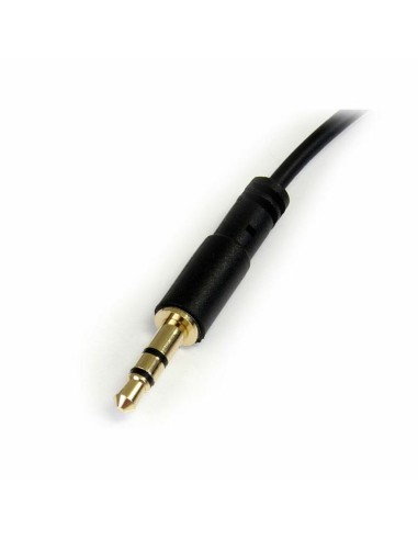 Câble Audio Jack (3,5 mm) Startech MU1MMSRA             Noir 0,3 m