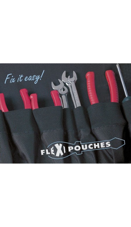 Mallette à Outils GT Line Polyester PVC Métal Polyéthylène Caoutchouc