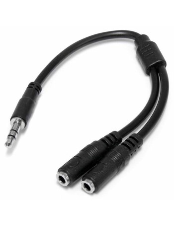Adaptateur Audio Jack Startech MUY1MFFS             Noir 0,2 m