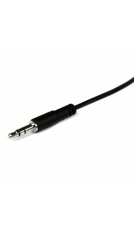 Cavo Prolunga Jack (3,5 mm) Startech MU2MMFS              (2 m) Nero