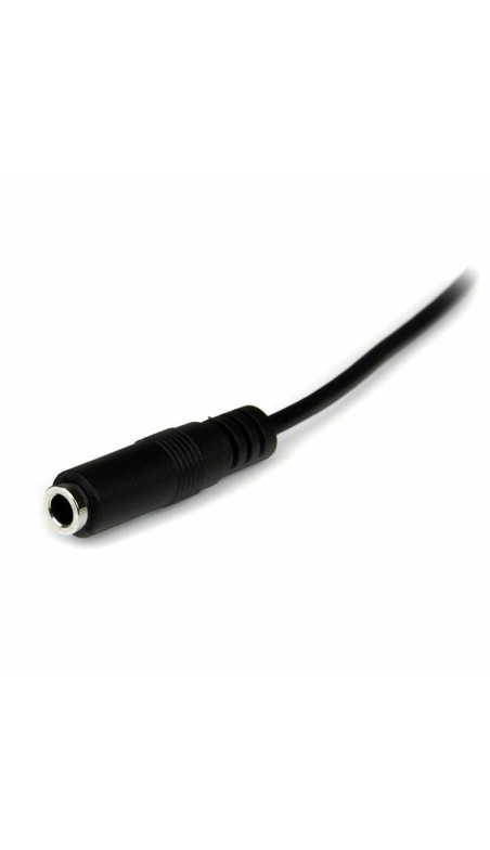 Cavo Prolunga Jack (3,5 mm) Startech MU2MMFS              (2 m) Nero