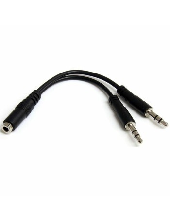Adaptateur Audio Jack Startech MUYHSFMM             Noir 0,13 m