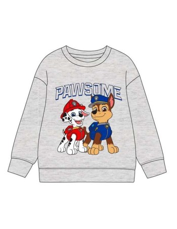 Kinder-Sweatshirt The Paw Patrol Grau 2