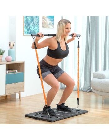 Système d'entrainement complet portatif avec guide d'exercices Gympak Max InnovaGoods