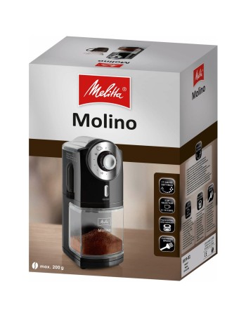 Molinillo de Café Melitta 1019-02 Negro noir 200 g 100 W 1000 W 2