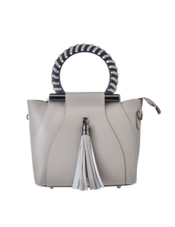 Bolsa Mulher Mia Tomazzi WB201297-GREY Bege 21 x 18 x 7 cm