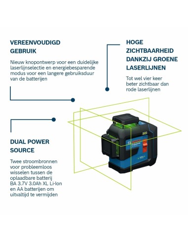 Livella laser Openfield