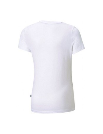 T shirt à manches courtes Enfant Puma ESS Logo Tee Blanc 2