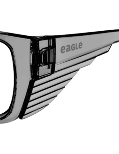 Lunettes de sécurité Eagle Tracer Gris Transparent Crystal Plastique + 3,0