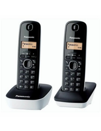 Telefono Senza Fili Panasonic KX-TG1612 Ambra Nero/Bianco
