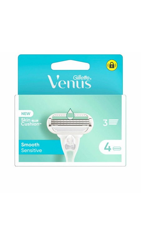 Hervulling Scheermesjes Gillette VENUS SMOOTH SENSITIVE