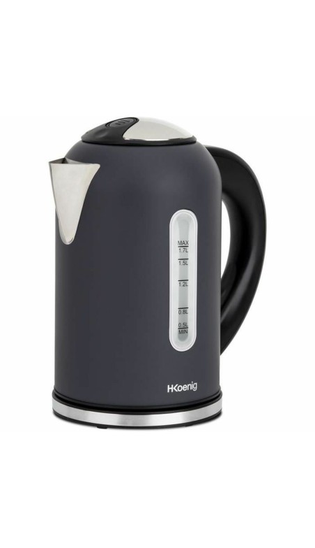 Bouilloire Hkoenig BOE52 2200 W Noir Acier inoxydable 2200 W 1,7 L 1,7 L