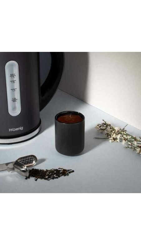 Bollitore Hkoenig BOE52 2200 W Nero Acciaio inossidabile 2200 W 1,7 L 1,7 L