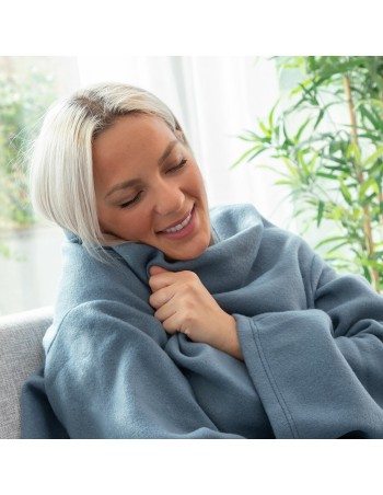 Coperta con Maniche Singola e Tasca Centrale Faboulazy InnovaGoods 2