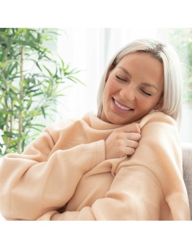 Coperta con Maniche Singola e Tasca Centrale Faboulazy InnovaGoods