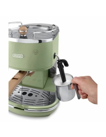 Manuelle Express-Kaffeemaschine DeLonghi ECOV 310.GR grün 1,4 L 2