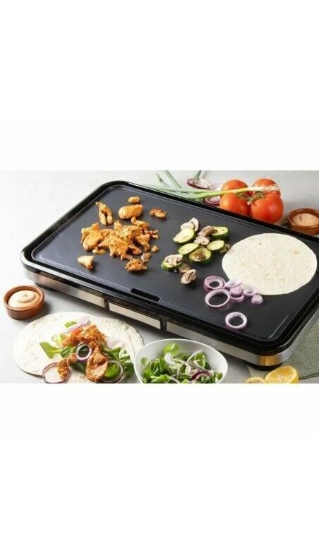 Grill DOMO DO9263G Noir Gris noir