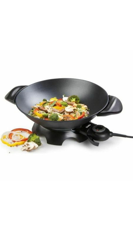 Wok DOMO DO-8708W 2000 W 5 L Noir