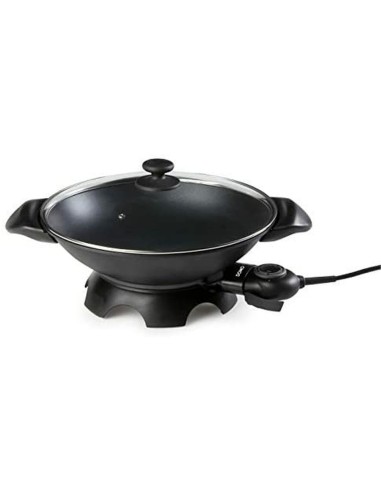 Wok DOMO DO-8708W 2000 W 5 L Noir