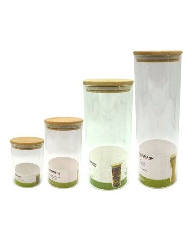 Set de Boites Fackelmann Naturel 4 Pièces