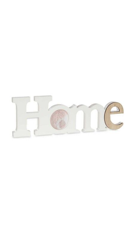 Cadre photo Gift Decor Home Blanc Marron Bois MDF (6 Unités)