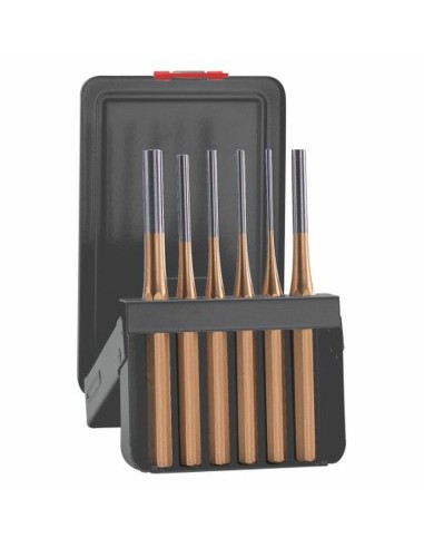 Zylindrischer Stempelsatz ATM Gold 6 Stücke