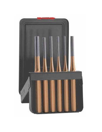 Conjunto de botadores cilíndricos ATM Dourado 6 Peças 2