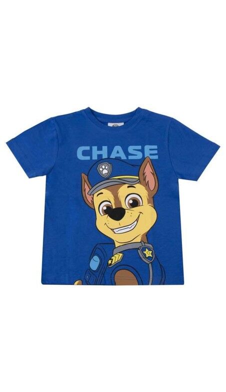Camiseta de Manga Corta Infantil The Paw Patrol Azul