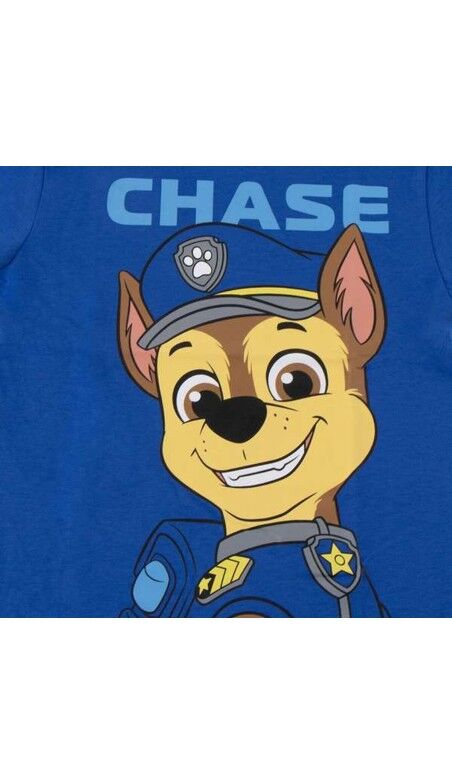 Camiseta de Manga Corta Infantil The Paw Patrol Azul
