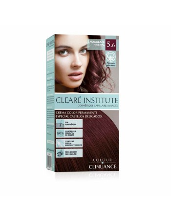 Coloration Permanente en Crème Clearé Institute Colour Clinuance Nº 5.6-chocolate cereza