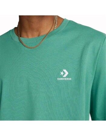 T-shirt à manches courtes homme Converse Classic Fit Left Chest Star Chevron Olive 2