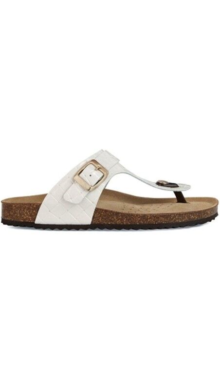 Sandalias de Mujer Geox Blanco