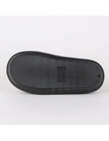 Chinelos de casa Superman Preto