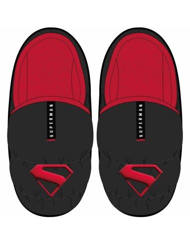 Hausschuhe Superman Schwarz
