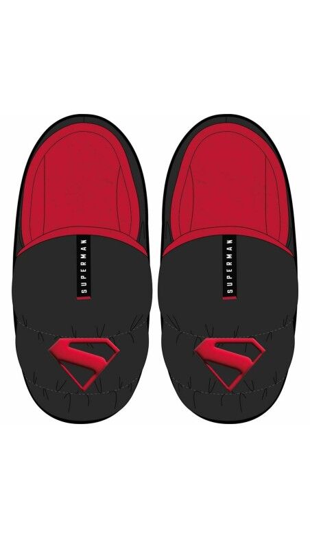 Hausschuhe Superman Schwarz