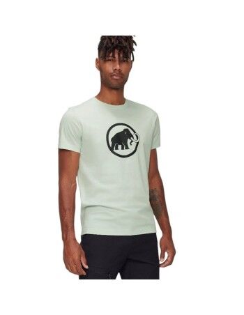 Heren-T-Shirt met Korte Mouwen Mammut Mamut Core Grijs 2