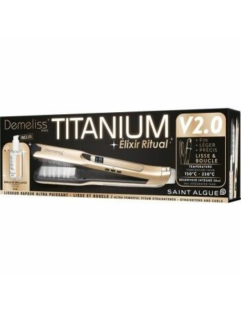 Plancha de Pelo Saint-Algue TITANIUM V2 ELIXIR RITUAL DEMELISS 2
