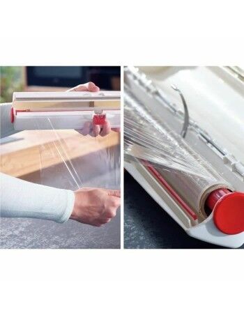 Porte-rouleaux Leifheit Blanc Carton Plastique Film 2