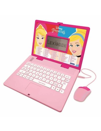 Ordinateur portable Lexibook Disney Princess FR-EN Jouet interactif + 4 Ans